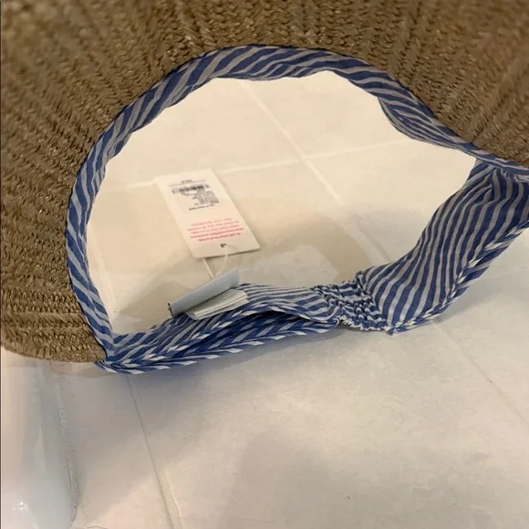 Lilly Pulitzer Gold and Blue Women's Visor - Picture 4 of 9